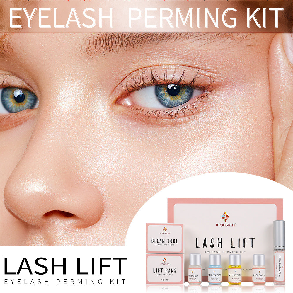 Dropshipping ICONSIGN Lash Lift Kit Lash Lifiting Eyelash Perming Kit Lash Curling Enhancer Eyes Makeup Tools - lotbak