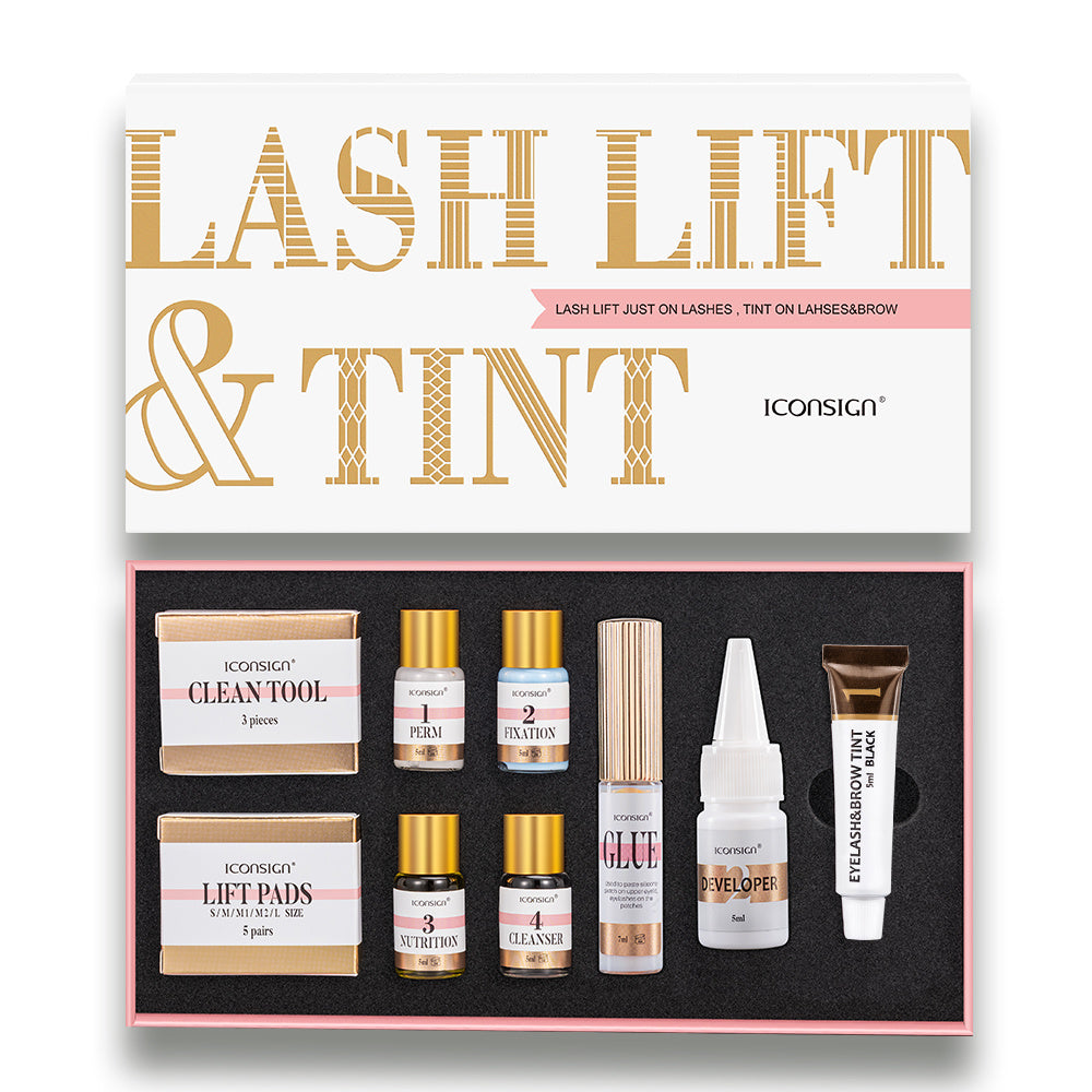 Lash Lift EyeLash Eyebrow Dye Tint Kit Lashes Perm Set Brow Lamination Makeup Tools - lotbak