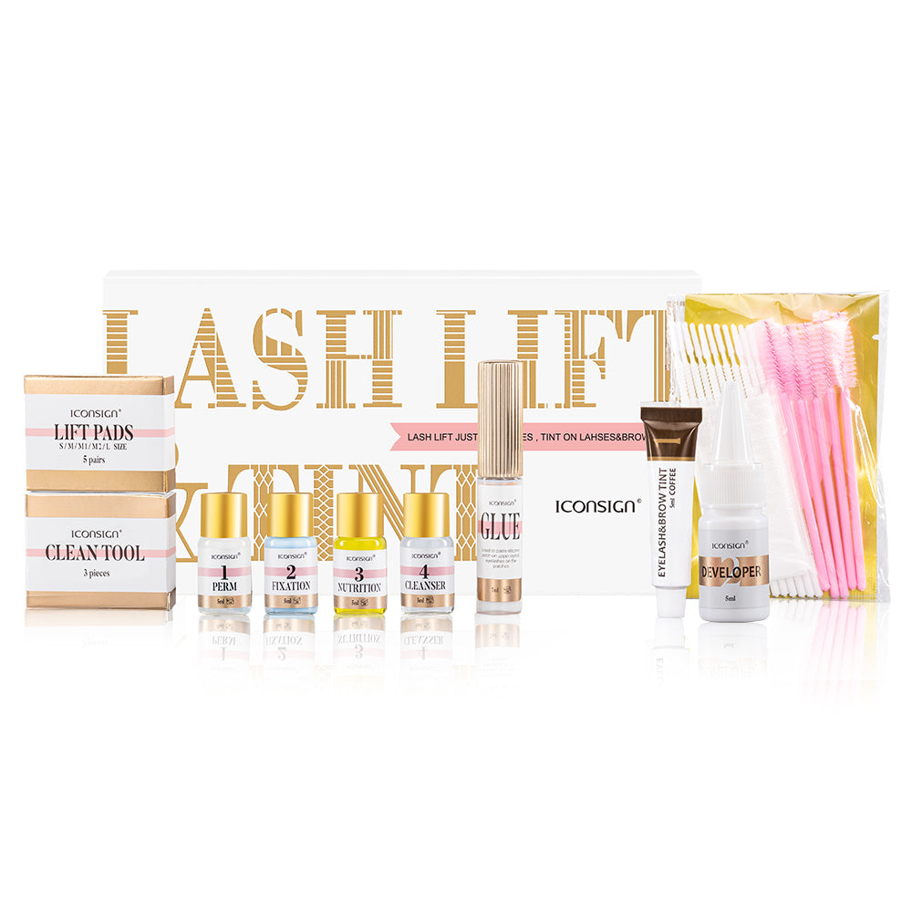 Lash Lift EyeLash Eyebrow Dye Tint Kit Lashes Perm Set Brow Lamination Makeup Tools - lotbak