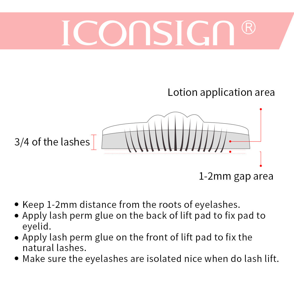 Dropshipping ICONSIGN Lash Lift Kit Lash Lifiting Eyelash Perming Kit Lash Curling Enhancer Eyes Makeup Tools - lotbak