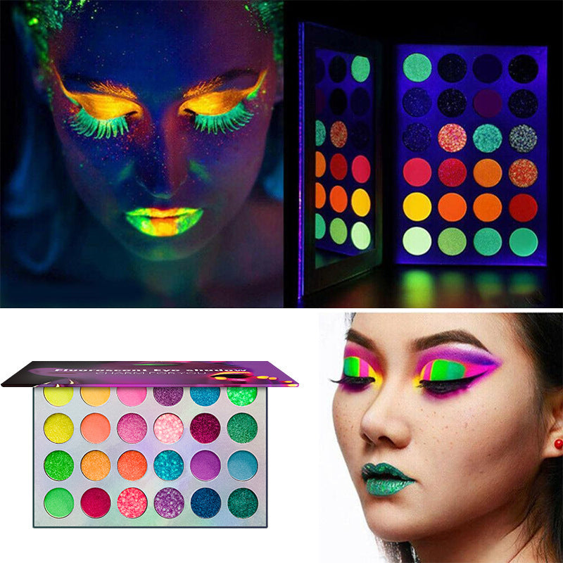 Lasting Glow Eyeshadow UV Glow in The Dark - lotbak