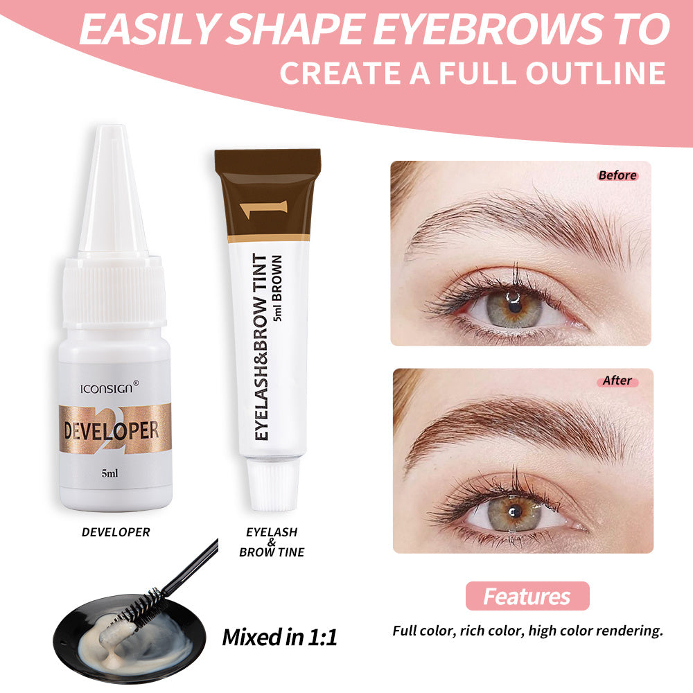 Lash Lift EyeLash Eyebrow Dye Tint Kit Lashes Perm Set Brow Lamination Makeup Tools - lotbak