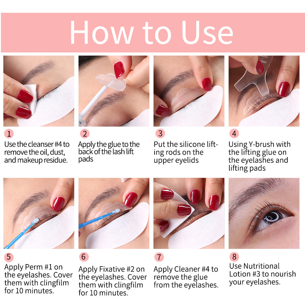 Dropshipping ICONSIGN Lash Lift Kit Lash Lifiting Eyelash Perming Kit Lash Curling Enhancer Eyes Makeup Tools - lotbak