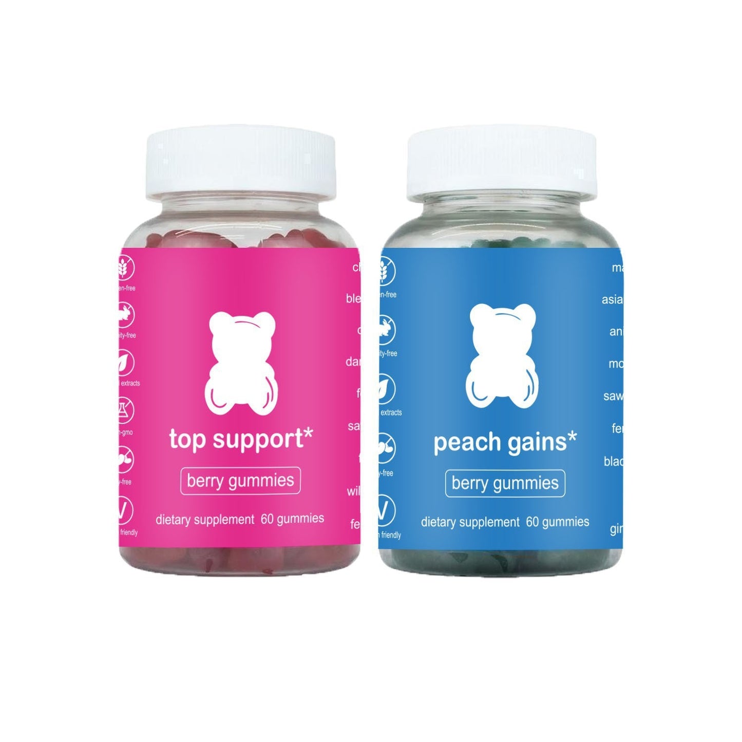 Women Support Berry Soft Candy - lotbak