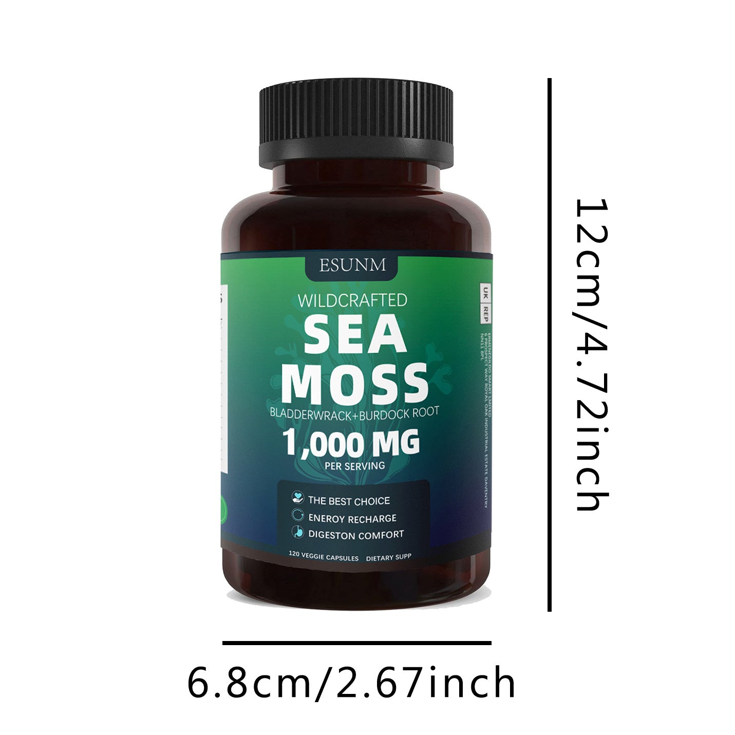 Seaweed Compound Vitamin Capsules - lotbak