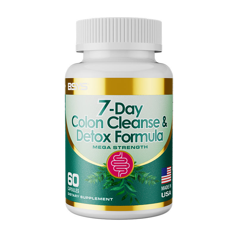 7-Day Colon Cleanse & Detox Formula Capsulese - lotbak