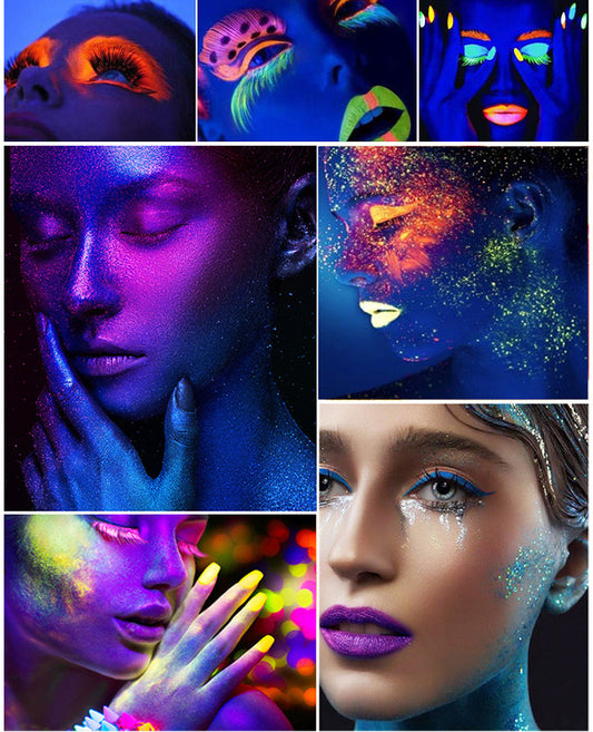 Lasting Glow Eyeshadow UV Glow in The Dark - lotbak
