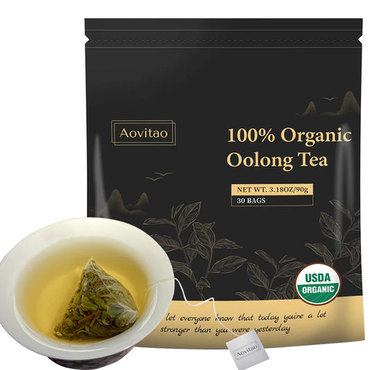 Detox Cleanse Tea Natural Herbal Tea Bags Oolong Leaf For Lung Cleanse Congestion Relief Herbal Detox Caffeine-Free Non-GMO Organic For Gut Health Immune Boost - lotbak
