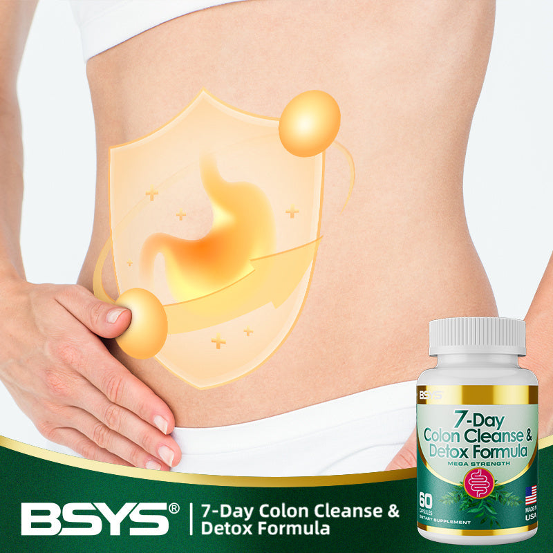 7-Day Colon Cleanse & Detox Formula Capsulese - lotbak