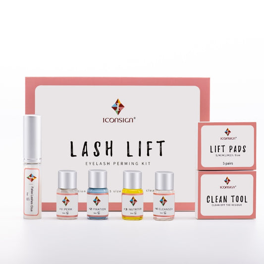 Dropshipping ICONSIGN Lash Lift Kit Lash Lifiting Eyelash Perming Kit Lash Curling Enhancer Eyes Makeup Tools - lotbak