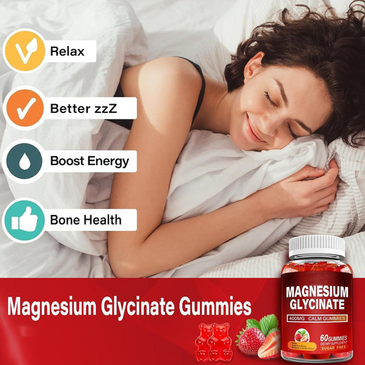Glycine Magnesium Gummies - lotbak