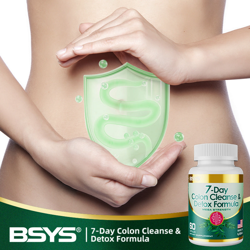 7-Day Colon Cleanse & Detox Formula Capsulese - lotbak